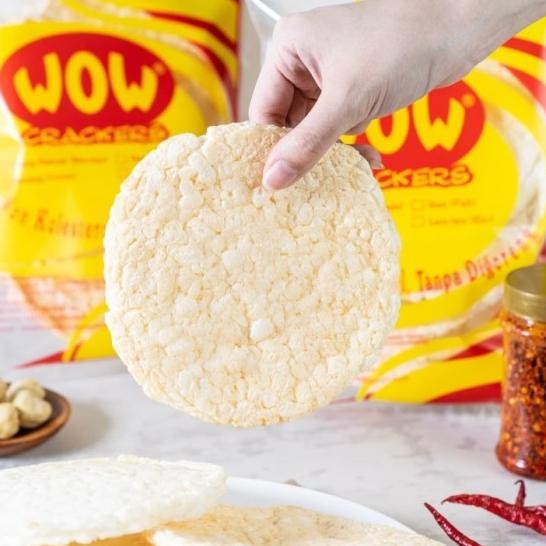 

Kerupuk Wow - Wow Craers Paket Isi 4 Bks