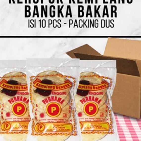

Kerupuk Kemplang Bangka Bakar Purnama (5) - Satu Paket 10 Kantong
