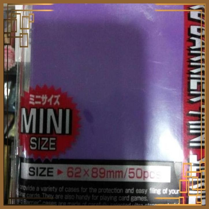 

[AMC] MINI SIZE SLEEVE (62X89MM/50 PCS) - PURPLE