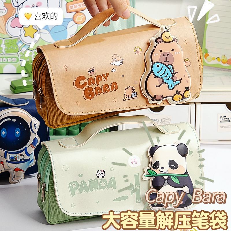 

Kotak Pensil Multifungsi Pelajar Tempat Pensil Dekompresi Portabel