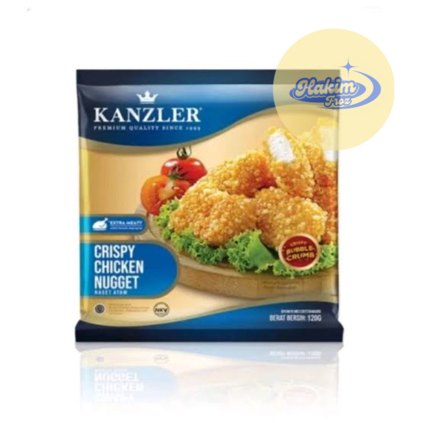 

KANZLER CRISPY CHICKEN NUGGET 120 GR