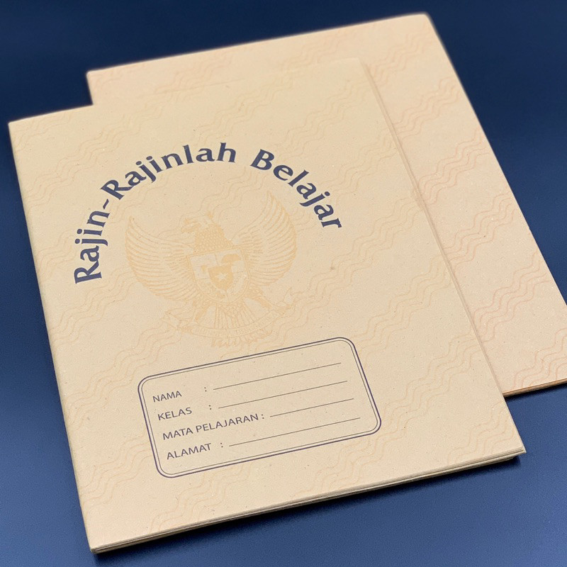 

Sampul buku coklat isi 20lbr