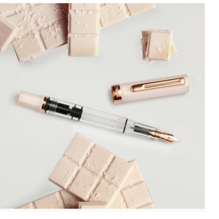 

Ready Twsbi Eco Creme Rosegold Fountain Pen Terlaris|Best Seller Original