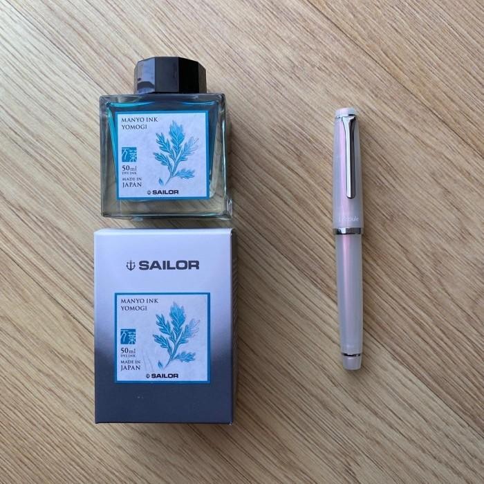 

Diskon Sailor Lecoule Stone Fountain Pen #Iroshizuku Kakuno Original