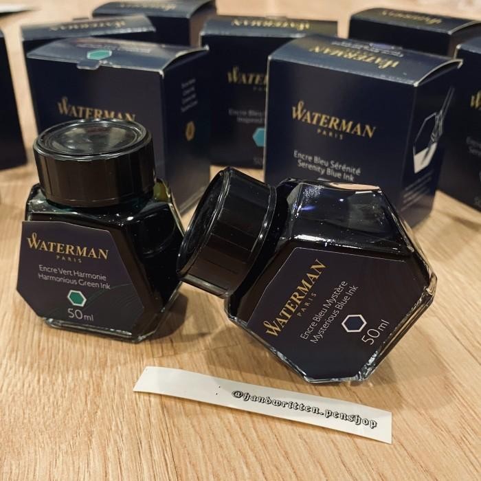 

Waterman Fountain Pen Ink 50Ml/ Tinta Fountain Pen Diskon Original