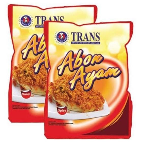 

Trans Abon Ayam Pedas 1Kg - Spicy Chien Floss Topping Roti