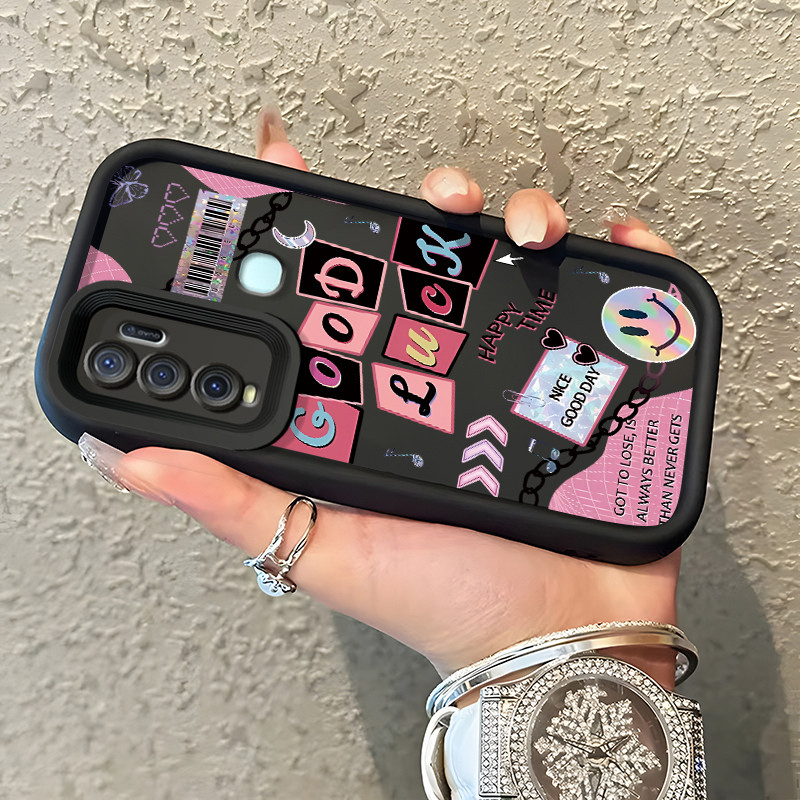 Casing Hp  Untuk VIVO Y50 VIVO Y30 VIVO Y30i Case HP Casing Kesing bahasa Inggris Softcase penutup p