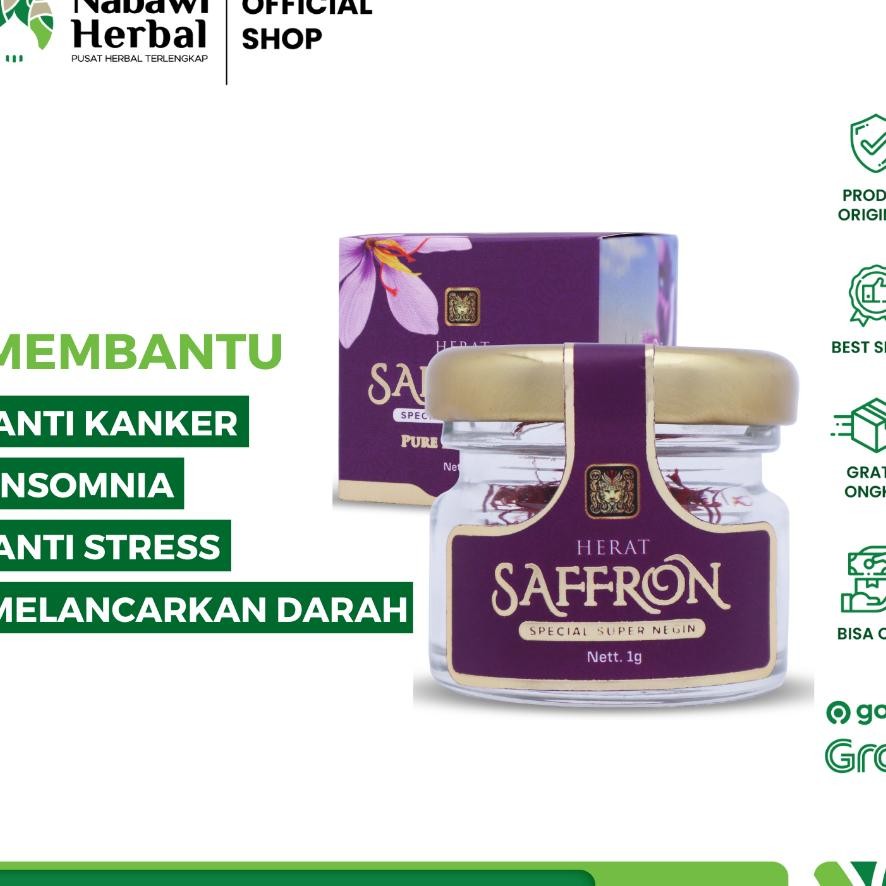 

Herat Saffron - Saffron Negin 1Gr