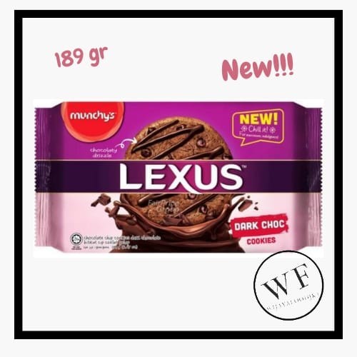 

New! Lexus Cookies Dark Choc / Lexus Cookies Chocolate 189G