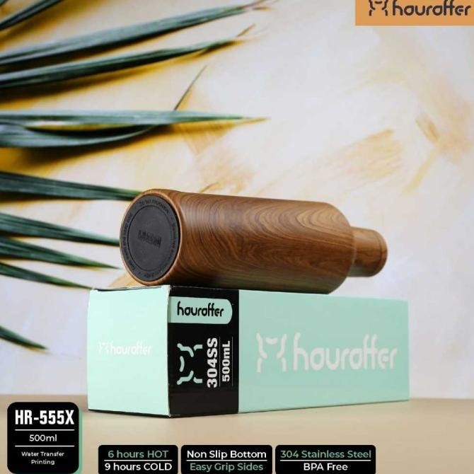 Houroffer Botol Tumbler Hr-555 Stainless Steel Hot & Cold 500Ml