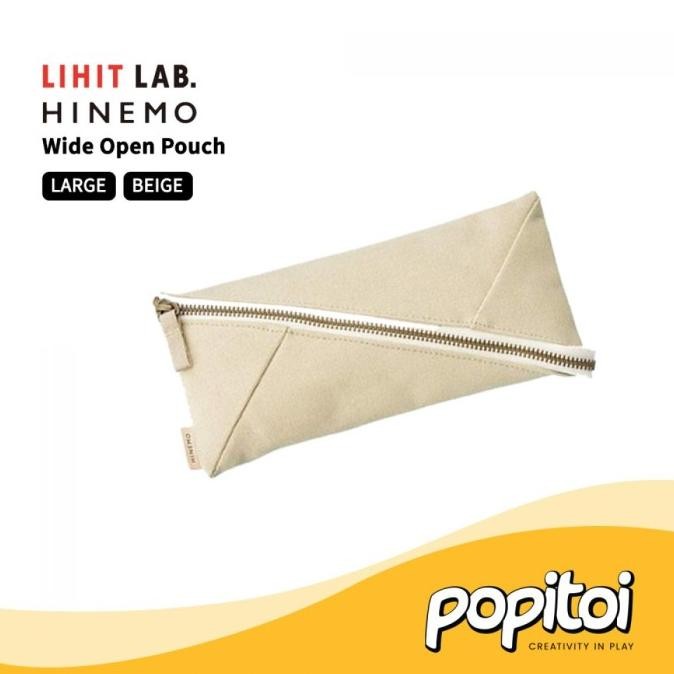 

BEBAS ONGKIR - Lihit Lab A-7901 Hinemo Wide Open Pouch Pencil Case Kotak Pensil Pen