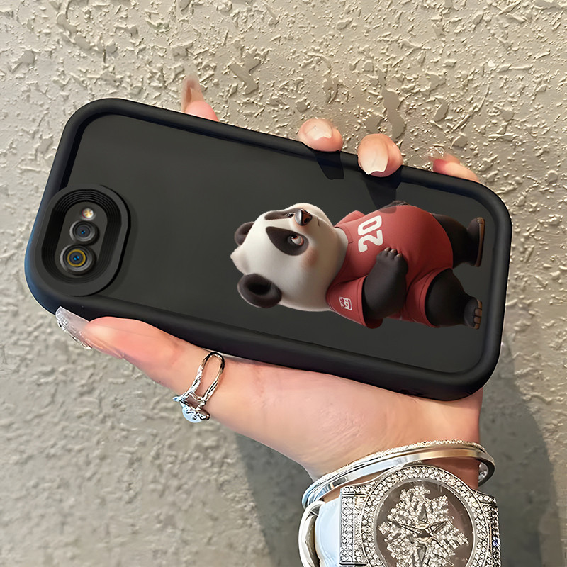 Casing Hp  Untuk Realme C2 Realme C2s OPPO A1K Case Casing Softcase lembut trendi HP Kesing Panda lu