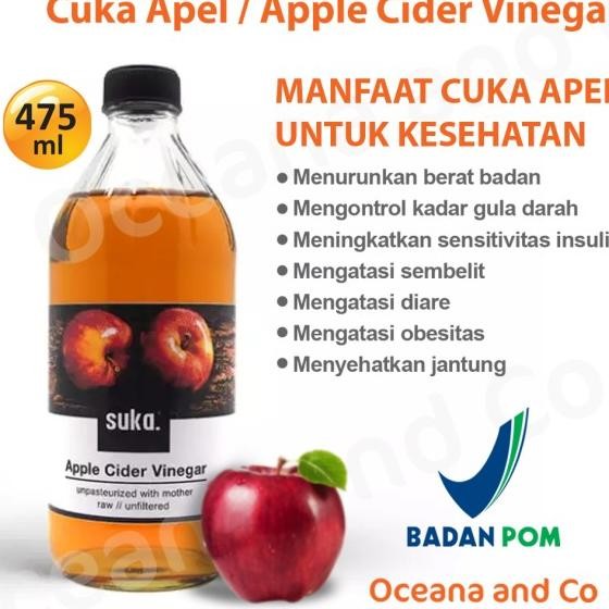 

Suka Organic Cider Vinegar 475Ml Ter