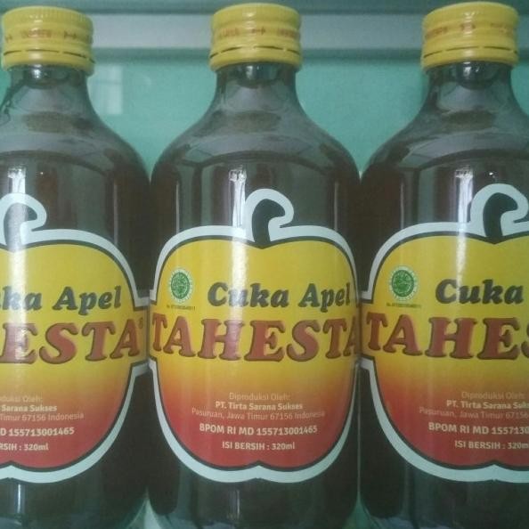 

Cuka Apel Tahesta 320 Ml - Cider Vinegar