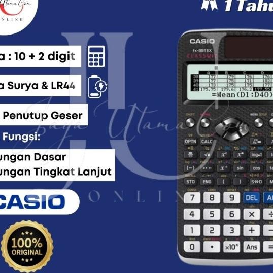 

Kalkulator Casio Fx 991 Ex