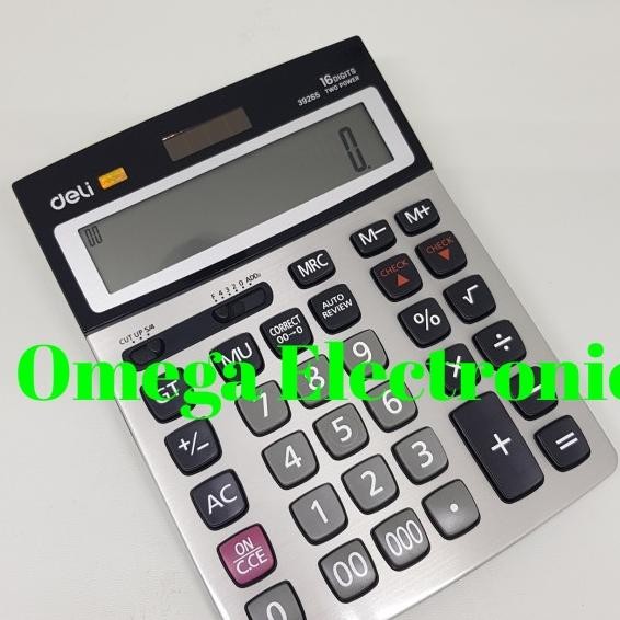 

Deli 39265 Calculator Che & Correct Desktop Kalkulator 16 Digits