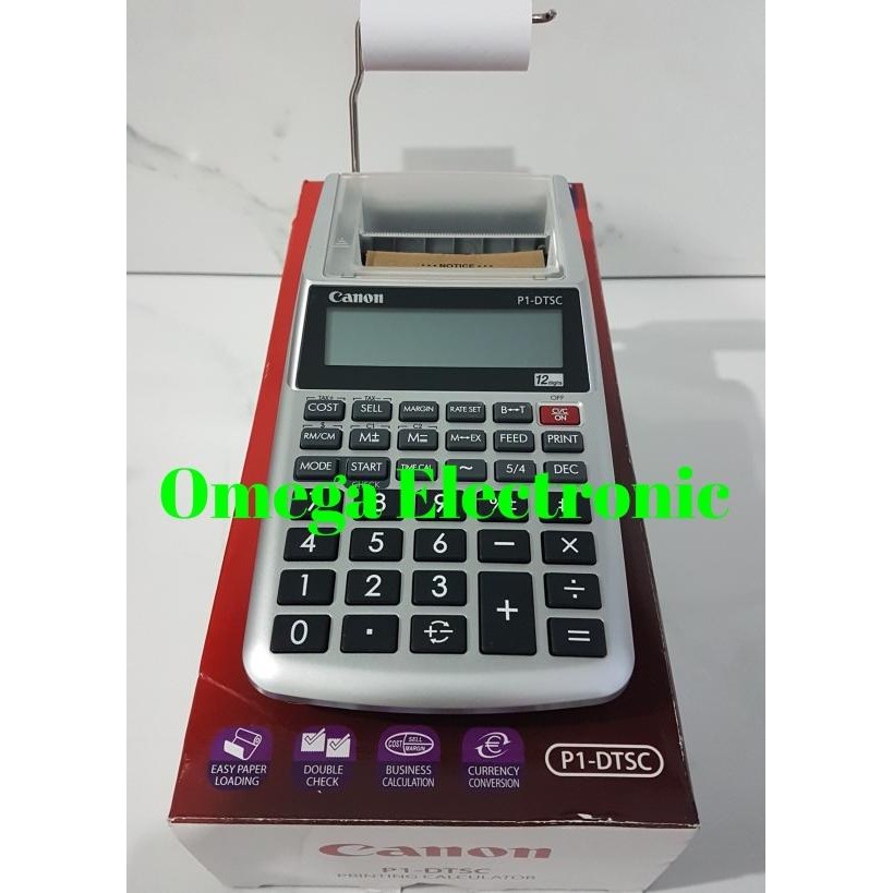 

Canon Printing Calculator P1-Dtsc - Kalkulator Kasir Printer Struk P1