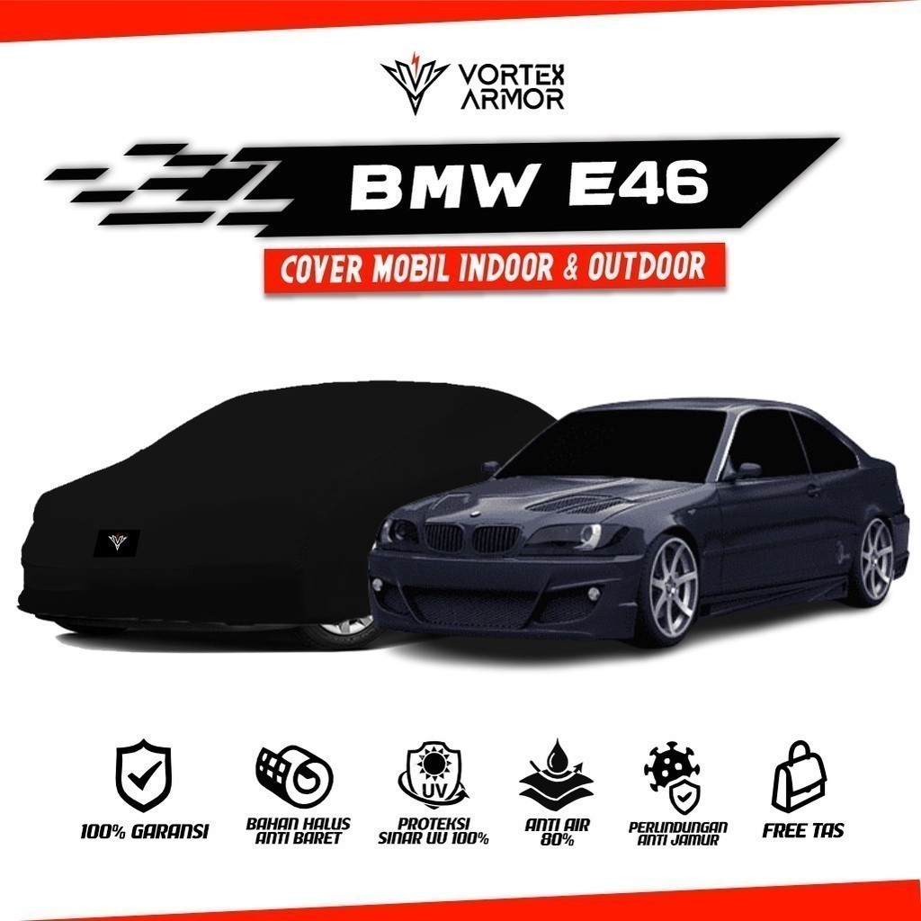 Cover Mobil BMW E46 / Sarung Mobil BMW E46 / Selimut Sedan BMW E46