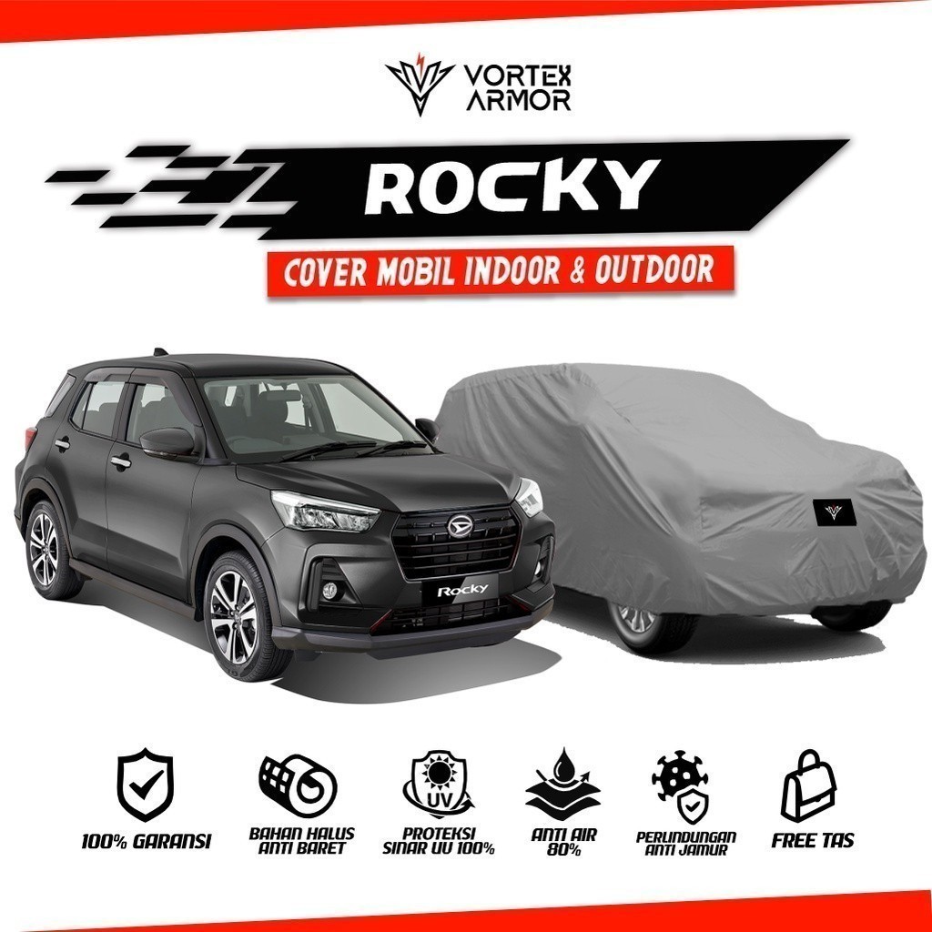 Cover Mobil Rocky / Sarung Mobil Daihatsu Rocky / Selimut Daihatsu Rocky 2022 2023