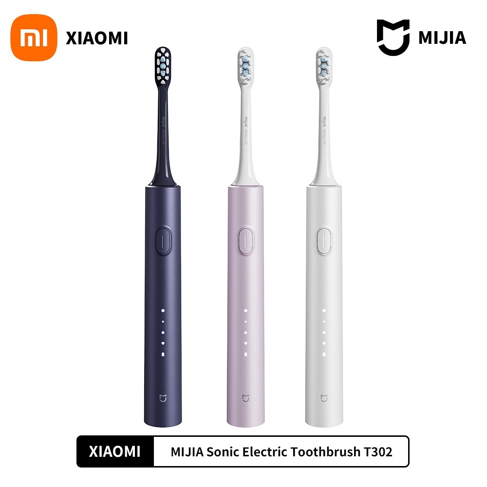 

XIAOMI MIJIA T302 Sikat Gigi Elektrik Sonik Sikat Pembersih Kebersihan Mulut IPX8 Tahan Air Penggetar Ultrasonik Pemutih Gigi |BCEFC868|