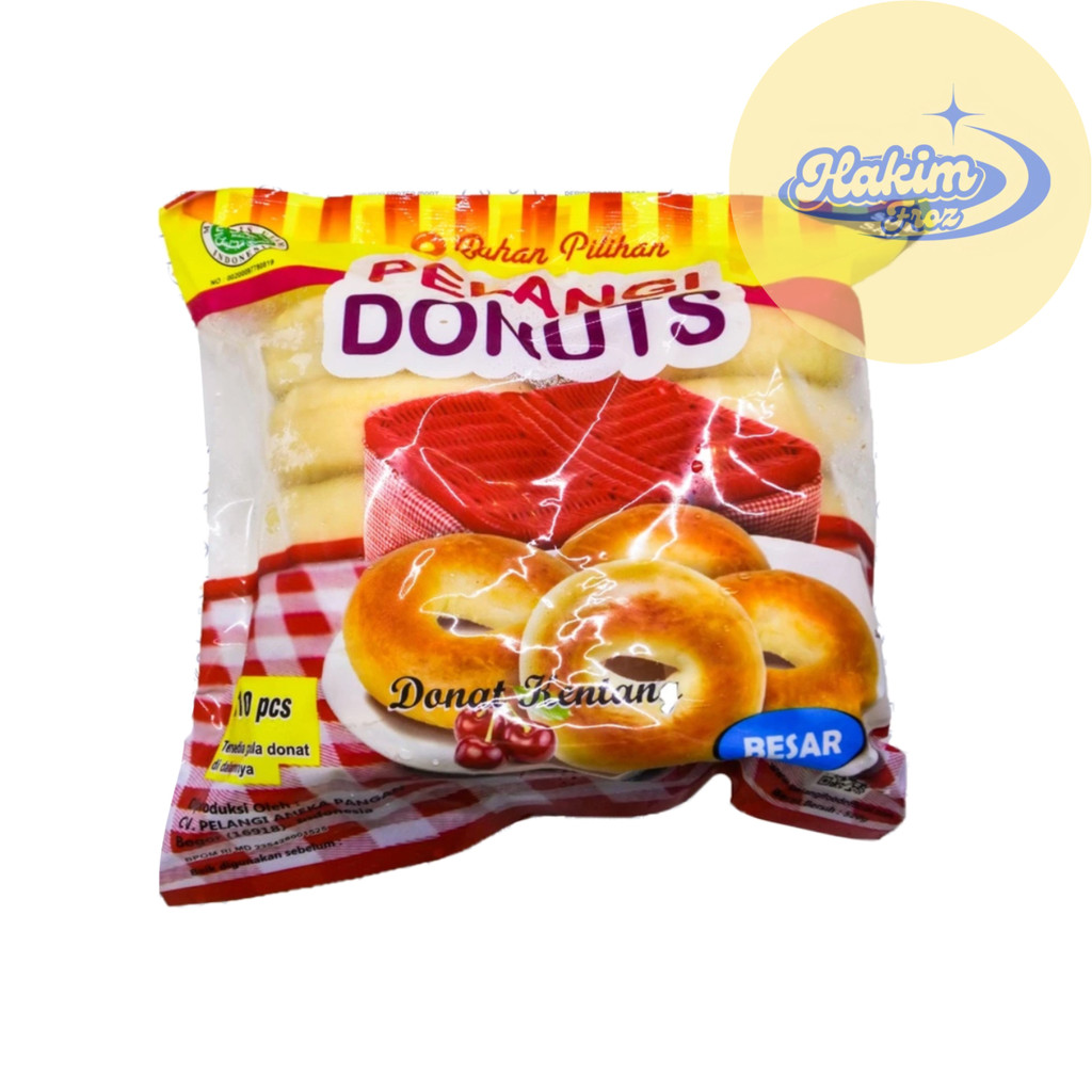 

PELANGI DONUT BESAR ISI 10