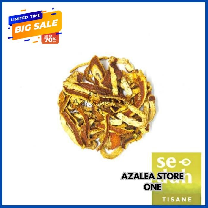 

DRIED ORANGE PEEL TEA TISANE / TEH KULIT JERUK KERING 10 GRAM / 50 GRAM GRATIS ONGKIR!! BY AZALEA STORE