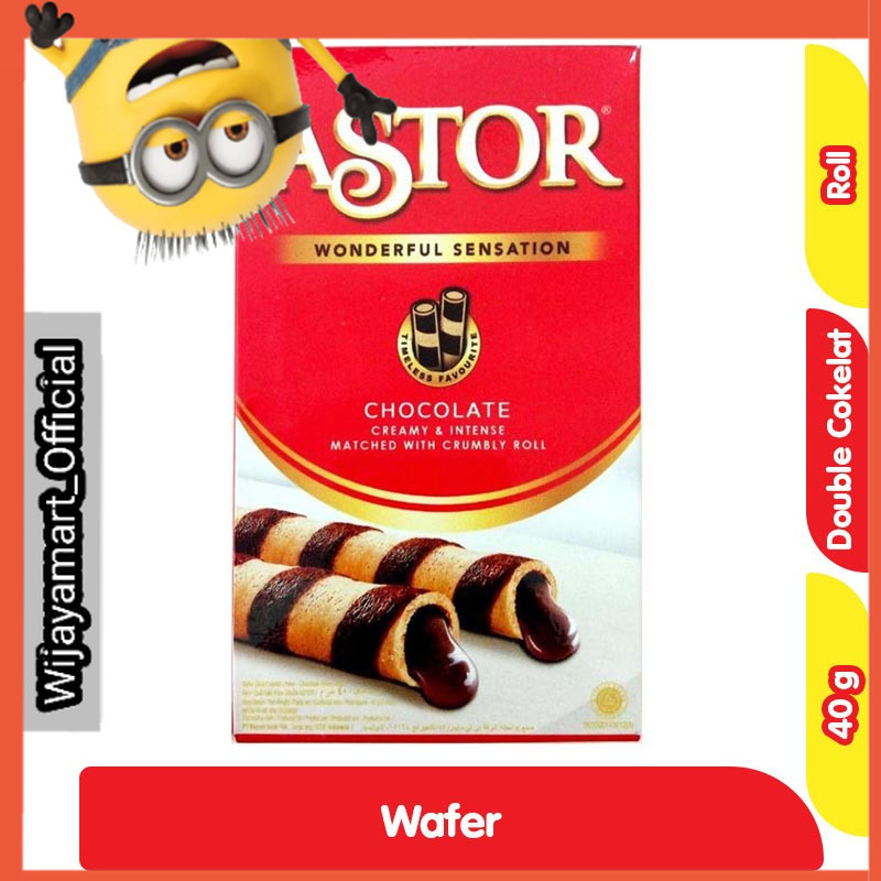 

ASTOR Wafer Stick Double Cokelat 40 g