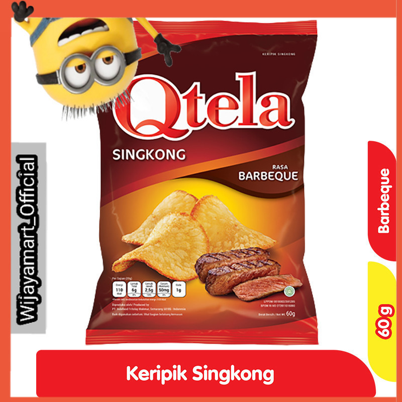 

Qtela Keripik Singkong Barbekiu 60 g