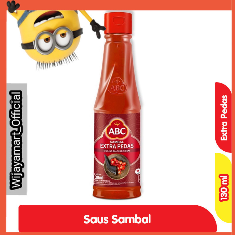 

ABC Sambal Ekstra Pedas Botol 130 ml