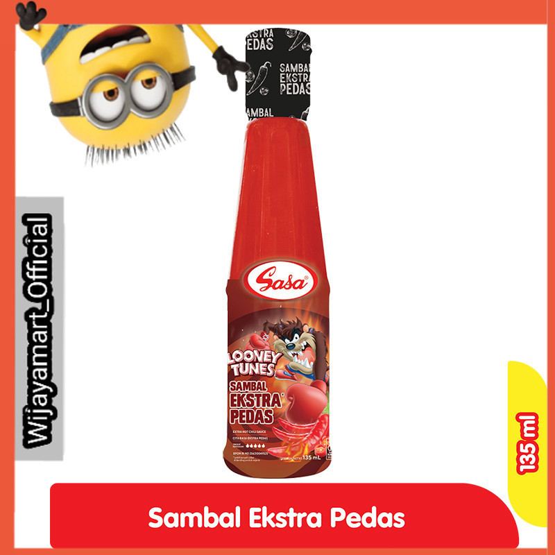 

Sasa Sambal Ekstra Pedas Botol 135 ml