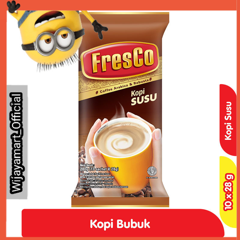 

FresCo Kopi Instan Krim Susu 10 x 28 g