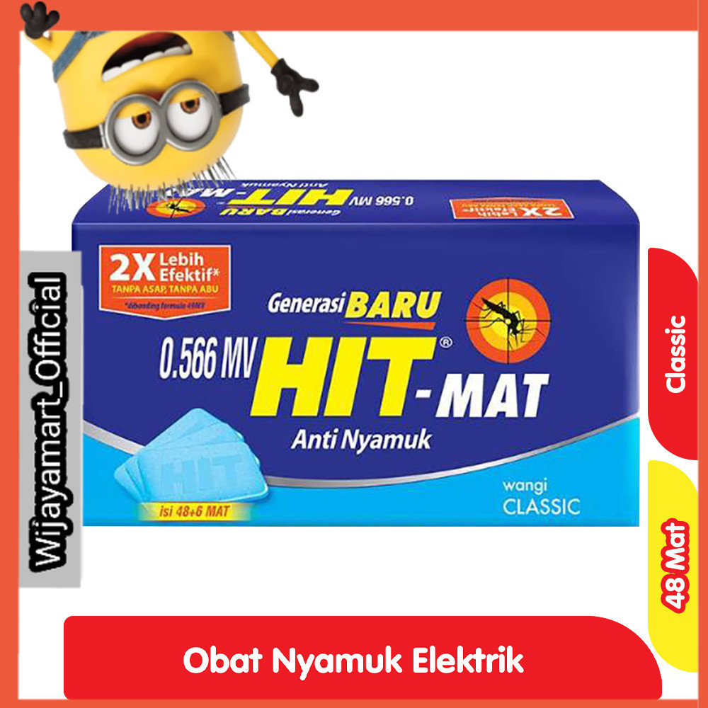 HIT Mat Obat Nyamuk Elektrik 48 pcs
