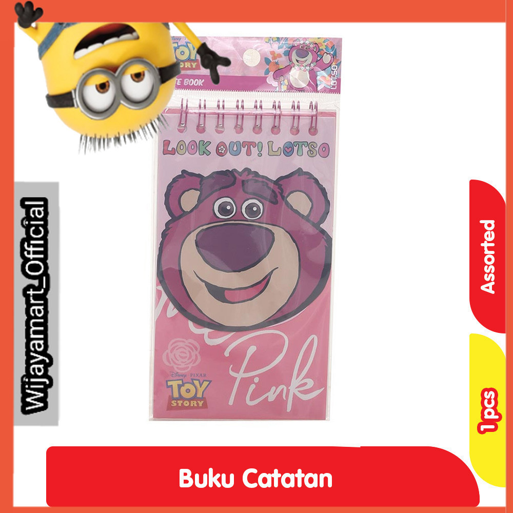 

Disney Buku Catatan D224 Assorted