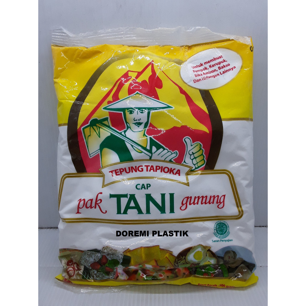 

Tepung Tapioka Pak Tani 500gr / Tepung kanji 500gr / Tepung pak tani