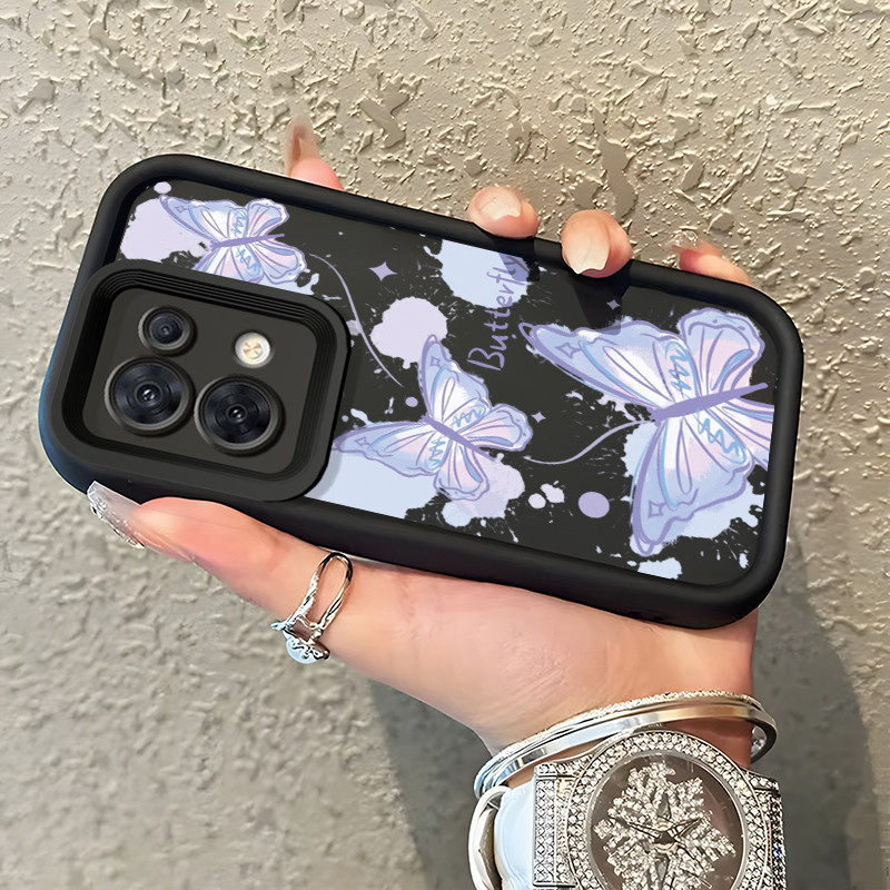 Casing Hp Untuk OPPO Reno 8 5G OPPO Reno 8T Case Casing cantik pola kupu-kupu Kesing HP Softcase Sil