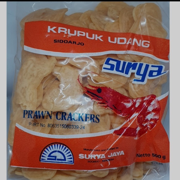 

Terlaris krupuk udang surya kecil 500gram SALE