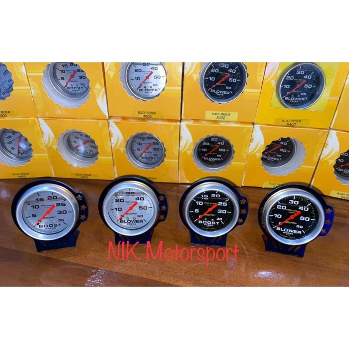 Boost Meter Diesel - Blower/Boost Pressure Gauge Set Holder Titanium