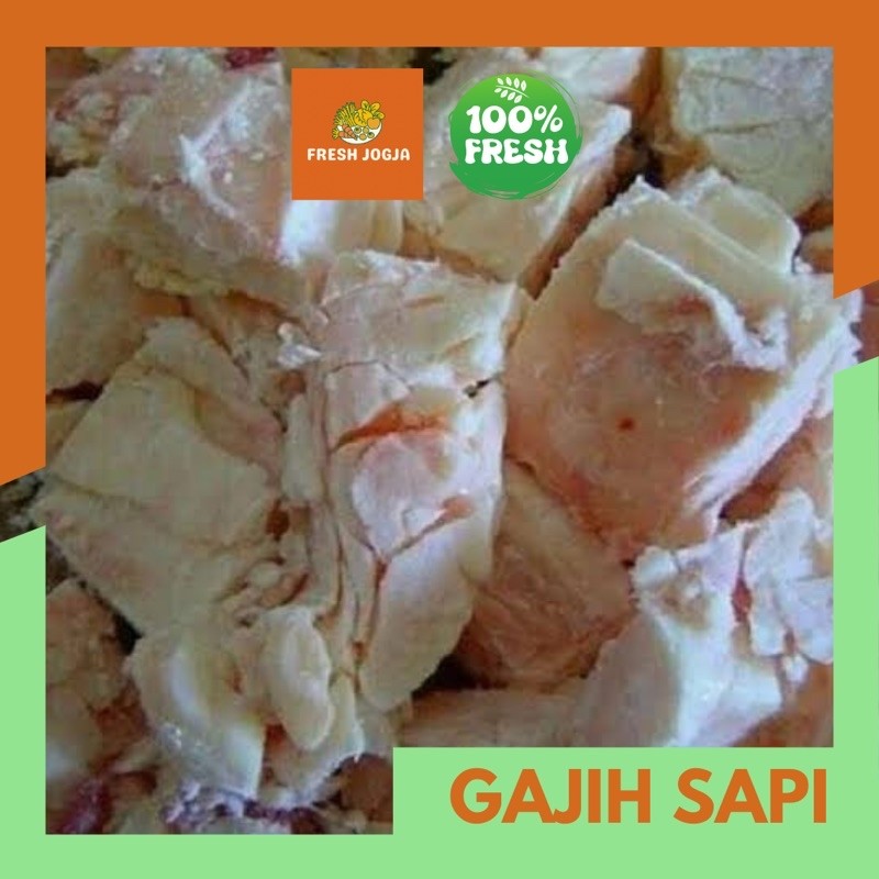 

Gajih Sapi Segar per 100gr | Fresh Jogja