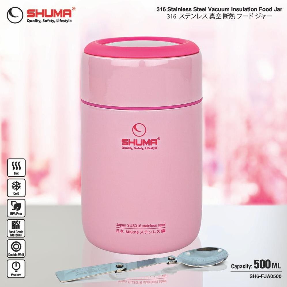 sd-67 SHUMA S/S 316 Vacuum Insulation Food Jar 500ml SH6-FJA0500 Original