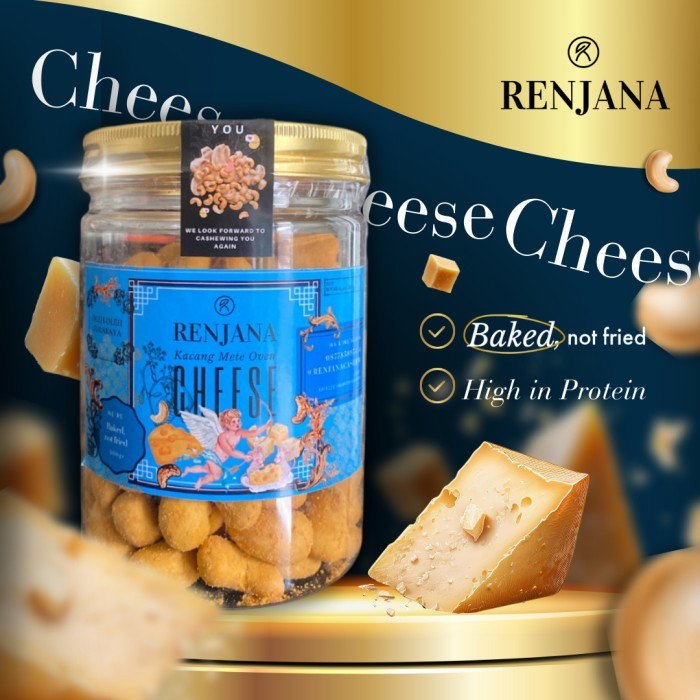 

TERBAIK RENJANA COATED CASHEW - KACANG MENTE METE MEDE CHEESE