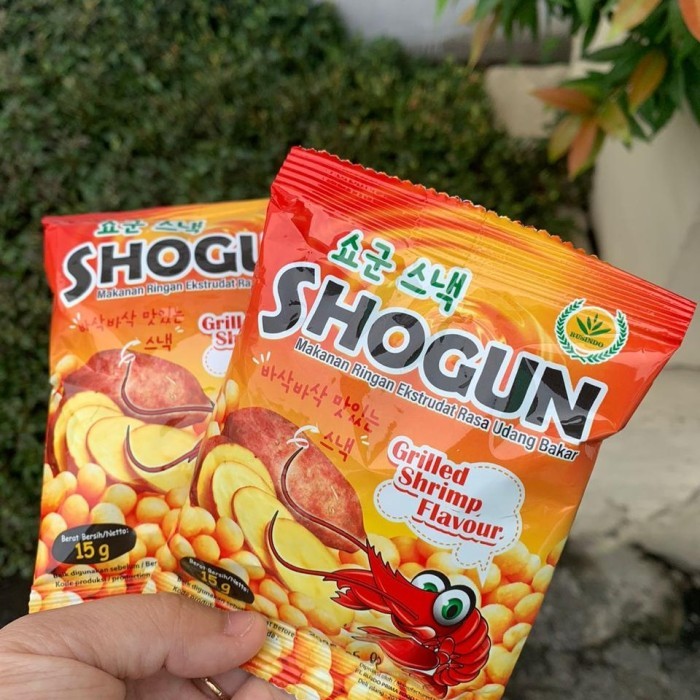 

PRODUK TERBATAS Snack Shogun Grilled Shrimp Ball Makanan Ringan Rasa udang bakar