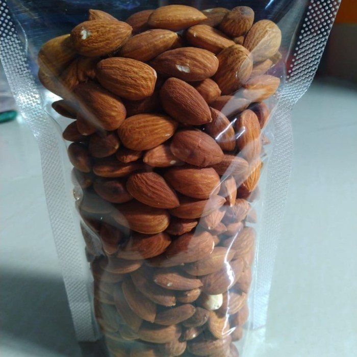 

TERMURAH KACANG ALMOND PANGGANG 250GR ORIGINAL ASLI RENYAH ENAK ASI BOOSTER