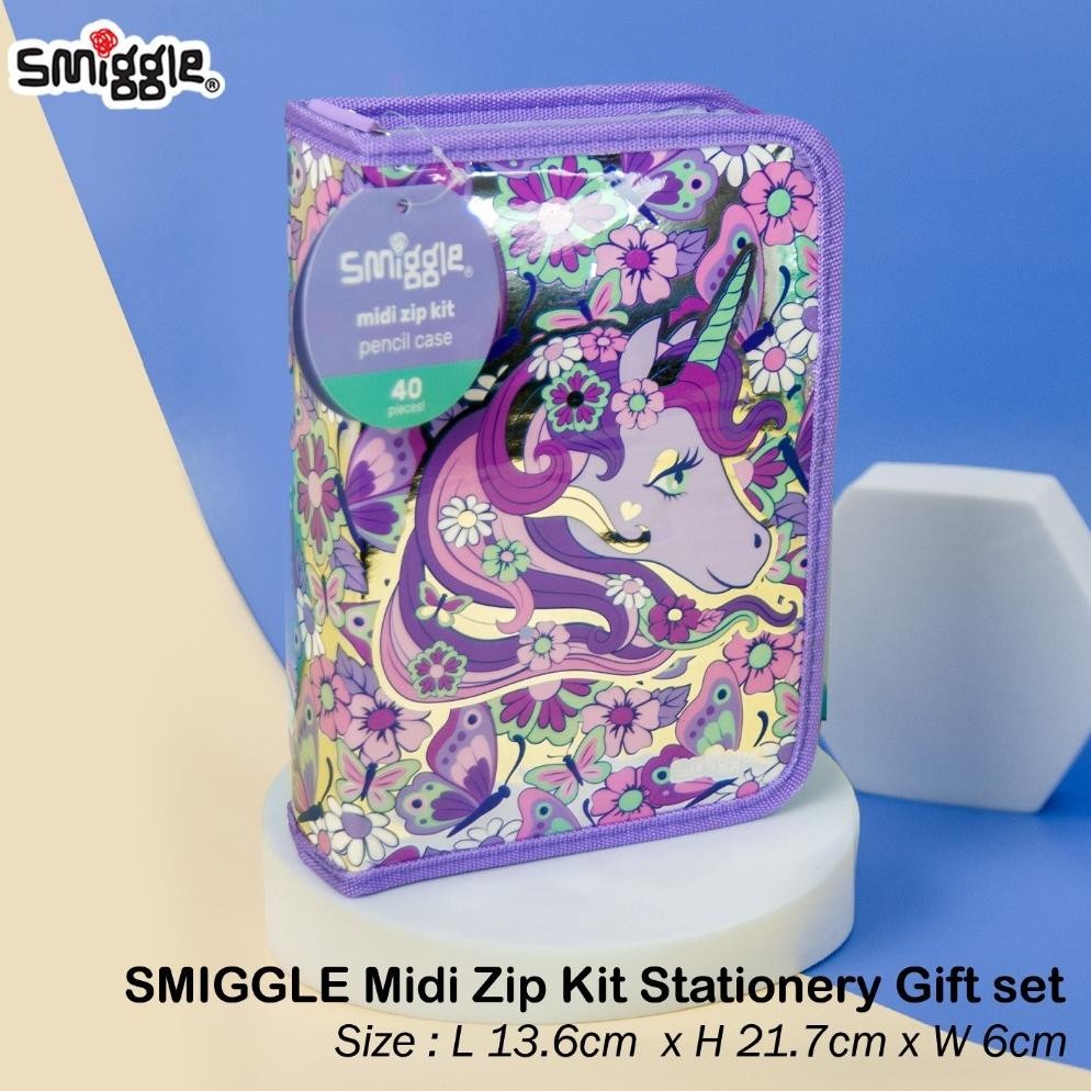 

Hot Sale SMIGGLE Midi Zip Kit Stationery Gift set Original