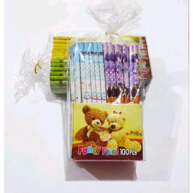 

ty-35 Pensil kayu 2b 1 pck isi 100 pensil Fancy isi 100 pcs Terlaris