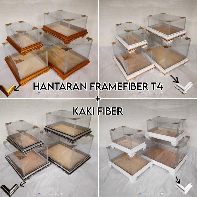 

SALE Box Hantaran Fiberframe set isi 4 Un04