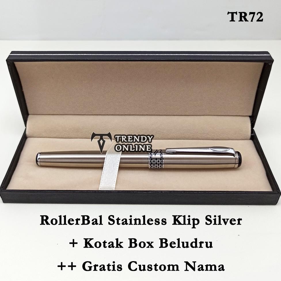 

Sale! Pulpen Exclusif Roller Ball TR72 dengan Box Exclusif FREE Cetak Nama | Ball Point Promosi Custom Grafir Terlaris