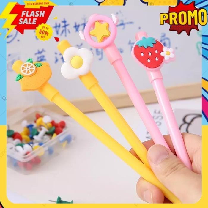 

VIRAL PPI-01 PULPEN GEL KARAKTER BUAH PEN PULPEN TINTA FURUBA