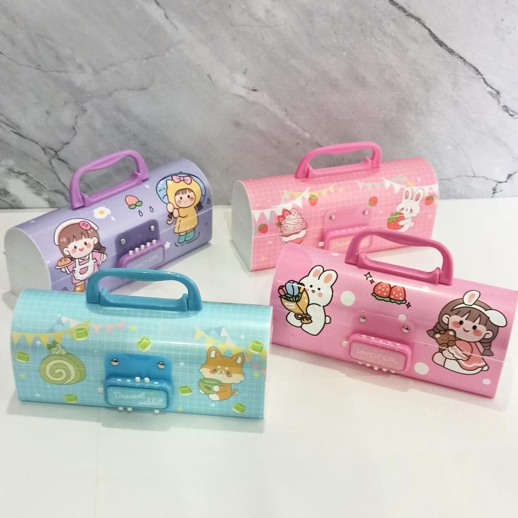 

FUZ-611 BOS Kotak Pensil Plastik Kode Whiteboard/Kotak Pensil Kode/Pencil Case Hemat