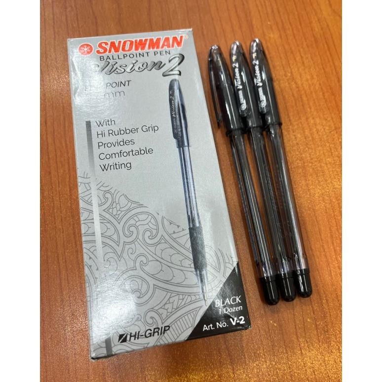 

ter-98 Pulpen Snowman V2 0,7 mm - 1 Lusin 12 pcs Original
