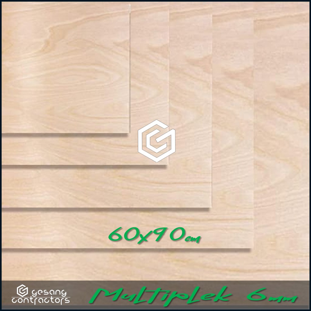 Triplek 6mm 60x90 cm ( Multiplek 6mm | 6 mm | 60x90cm | 90x60cm | 90x60 | 90 x 60 | 60 x 90 cm )